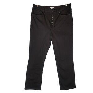 Good American Jeans Women's 16‎ Black Always Fits Good Legs Straight Stretch